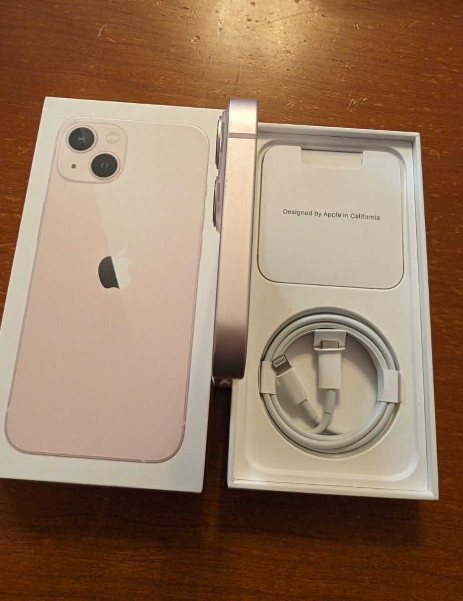美品 iPhone13 128GB ピンク SIMフリー 初期化済み Apple iPhone