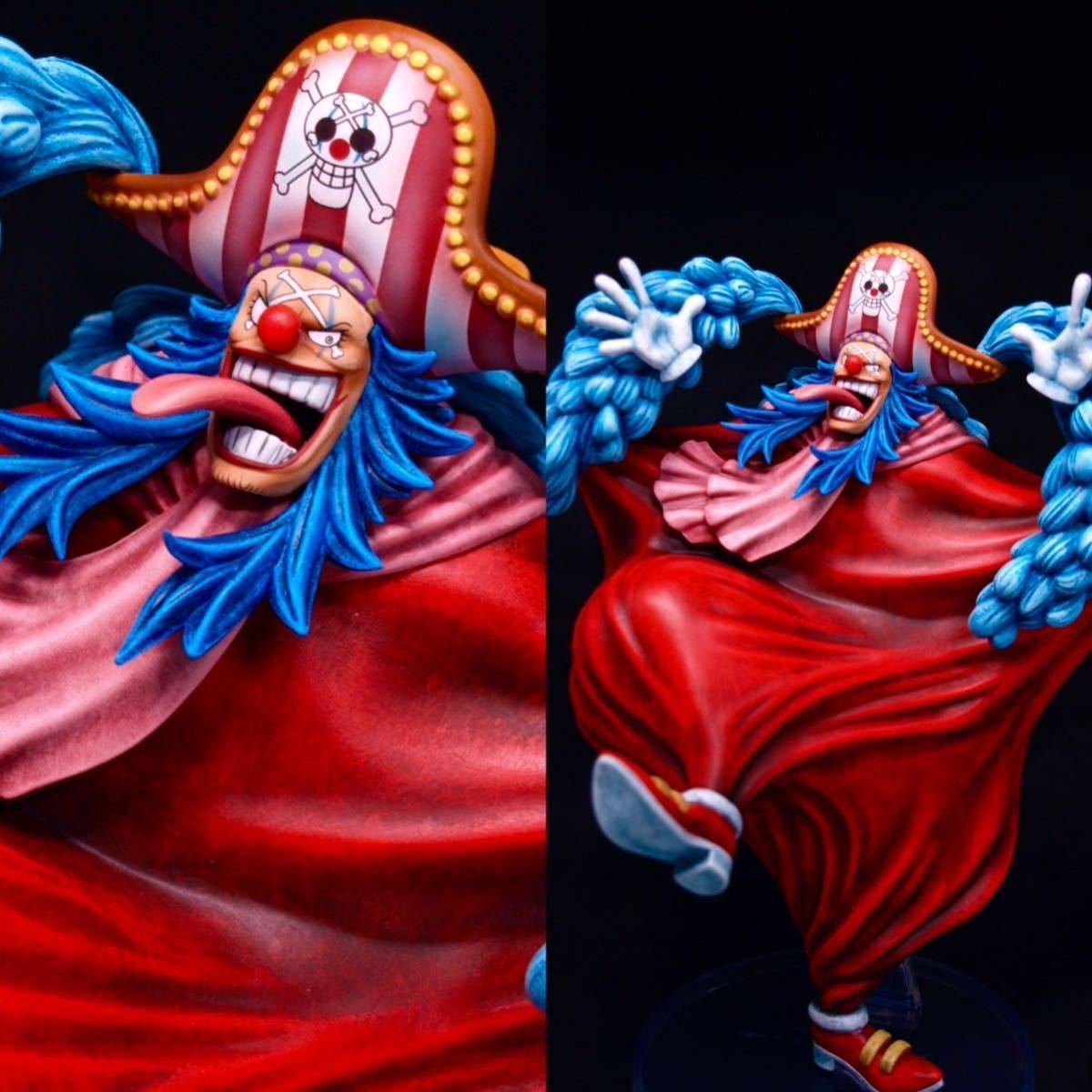 Yahoo!オークション - ワンピース バギー フィギュア リペイント 一番