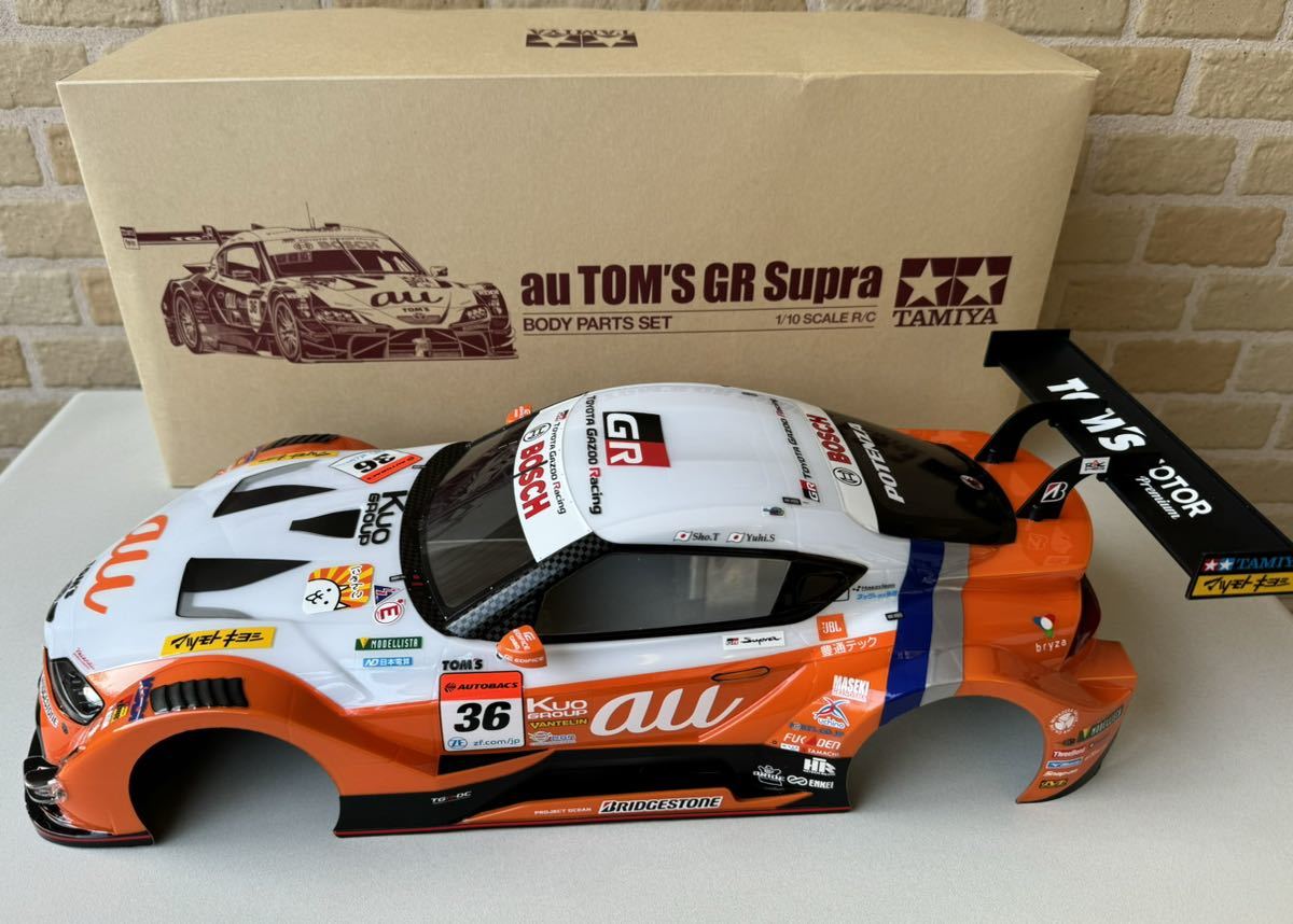 Yahoo!オークション - タミヤ 1/10 au TOM'S GR Supraボディ 未使用品