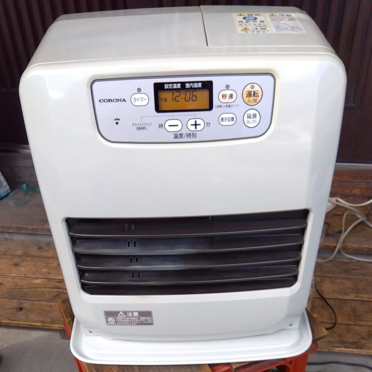 よごれま栓】 コロナ 石油ファンヒーター FH-G3215E3 (2015年製