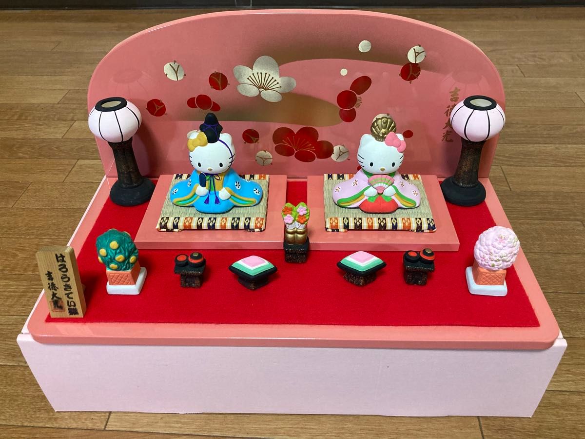 キティちゃん ひな人形 ひな祭り 吉徳 ハローキティ｜Yahoo!フリマ（旧