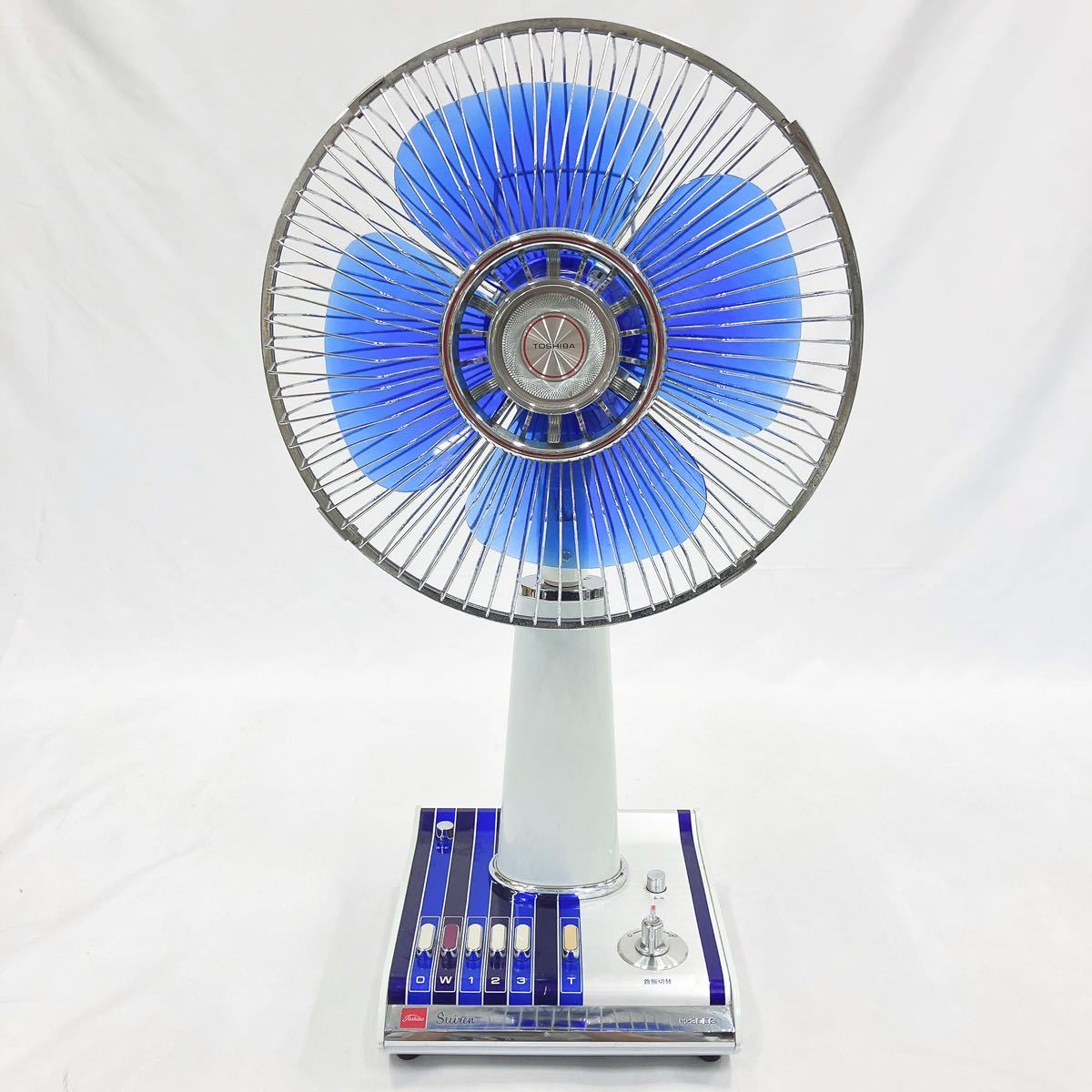 レトロ扇風機 青い羽根 壁掛け扇風機 昭和 現状品 レトロ 41/9 レトロ