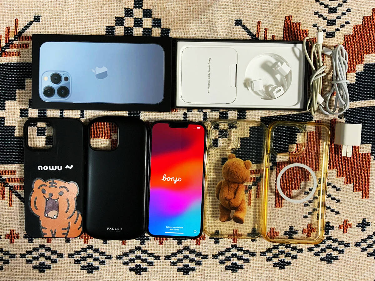 iPhone 13 Pro Max 256GB シエラブルー SIMフリー 多数おまけ付き