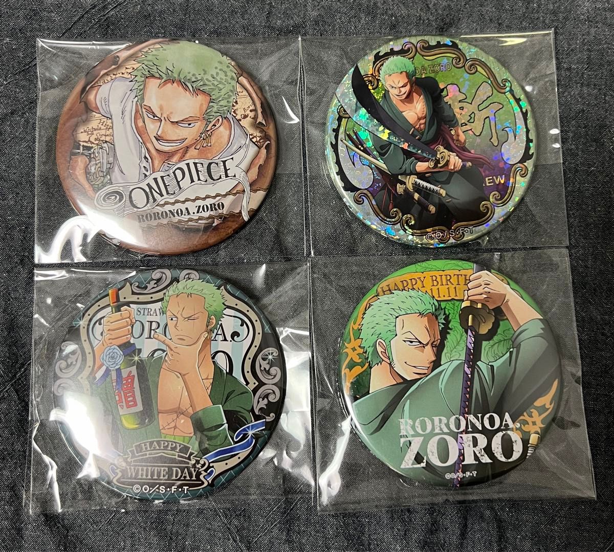 ONE PIECE ゾロ 缶バッジセット｜Yahoo!フリマ（旧PayPayフリマ）