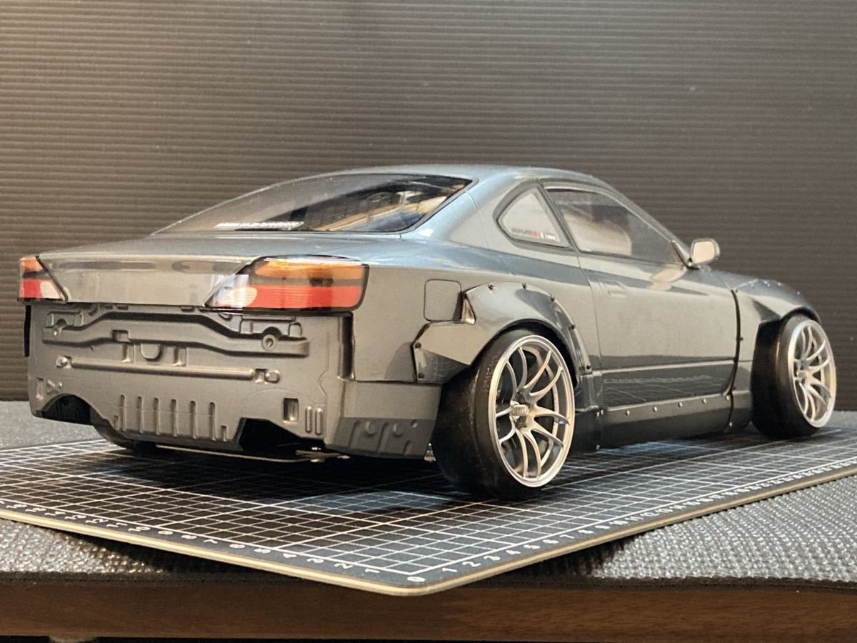 Yahoo!オークション - タミヤ＋アディクション S15シルビア ロケバニ 1