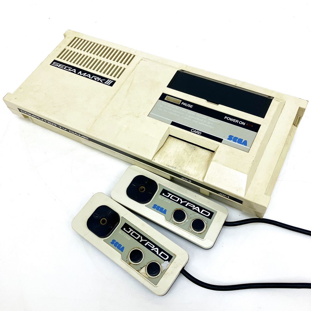 Yahoo!オークション - SEGA MARK3 セガ マークIII ゲーム機 本体 コン