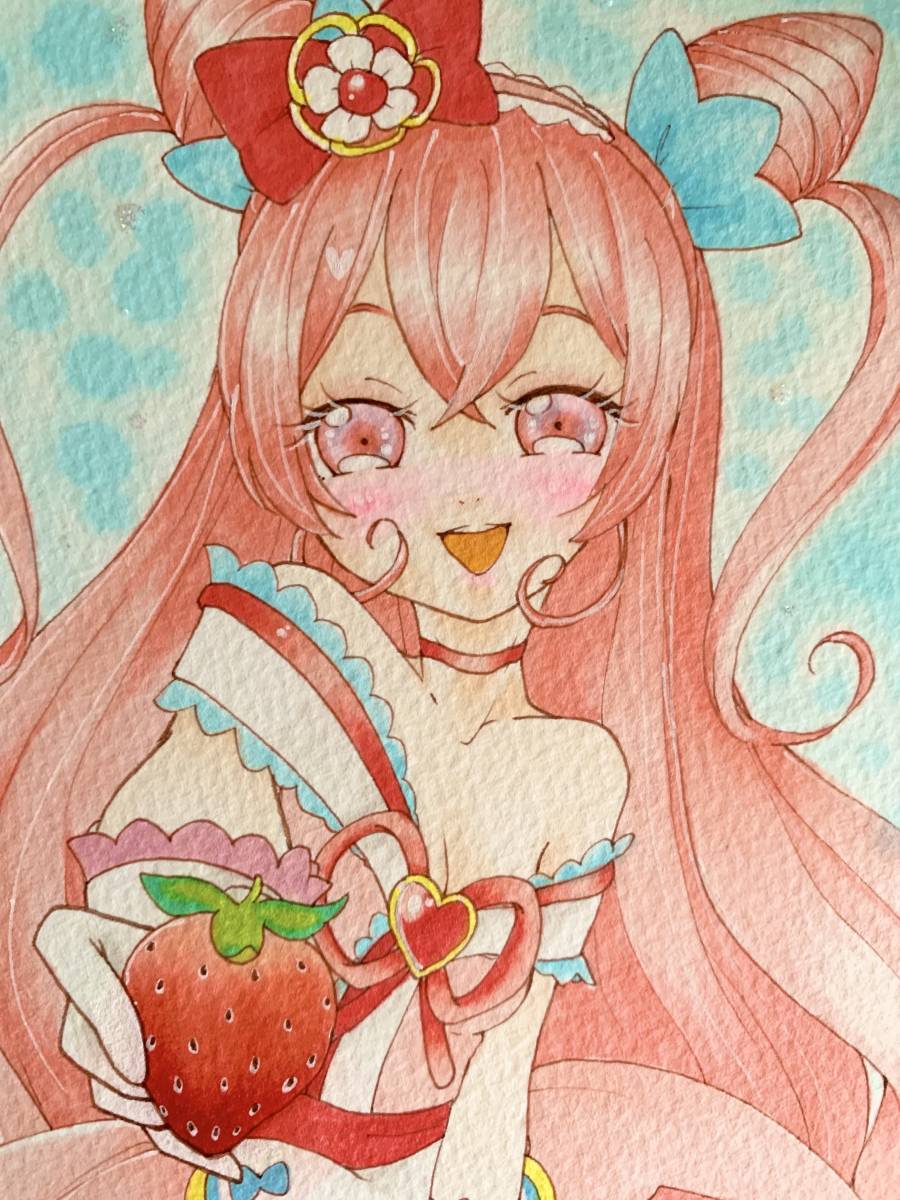 Yahoo!オークション - 同人 アナログ 手描き イラスト ファンアート【