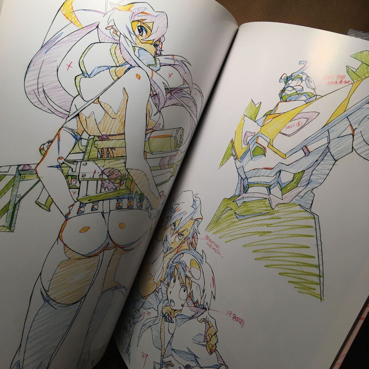 天元突破グレンラガンアニメーション原画集｜Yahoo!フリマ（旧PayPay