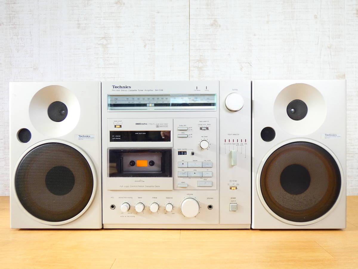 Technics Technics SA-C06 SB-F07 FM AM radio-cassette Spee Car