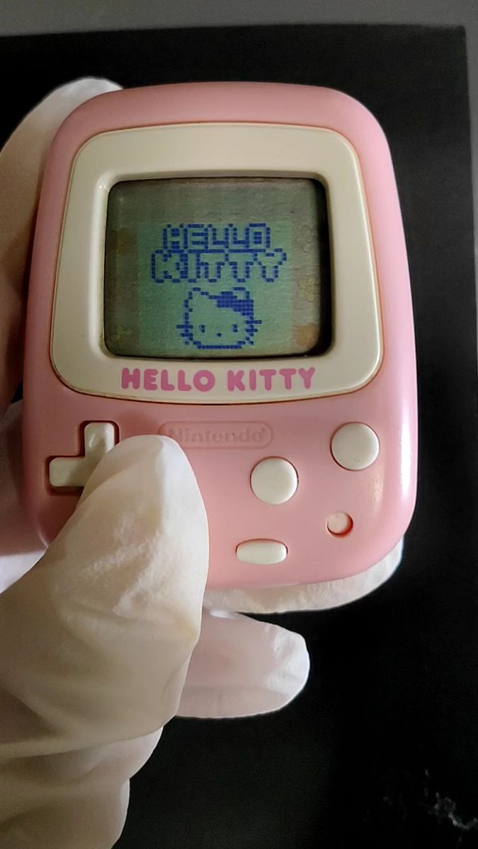 ポケットハローキティ Nintendo 万歩計 任天堂 歩数計 携帯ゲーム