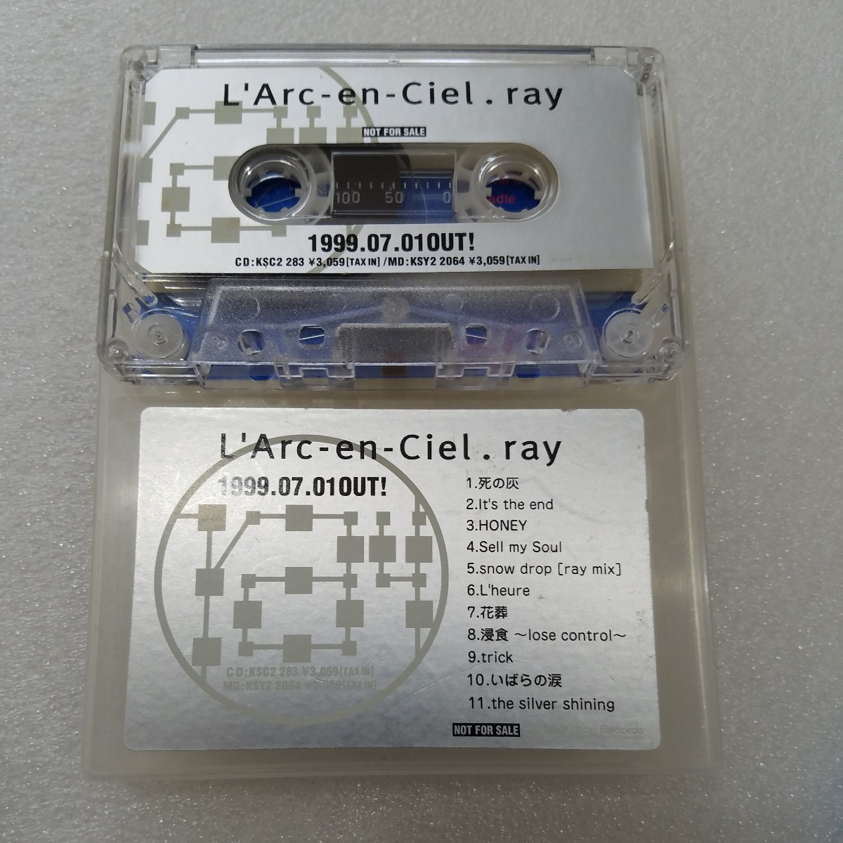 送料無料【非売品】L'Arc~en~Ciel プロモ盤 カセット テープ ark/ray