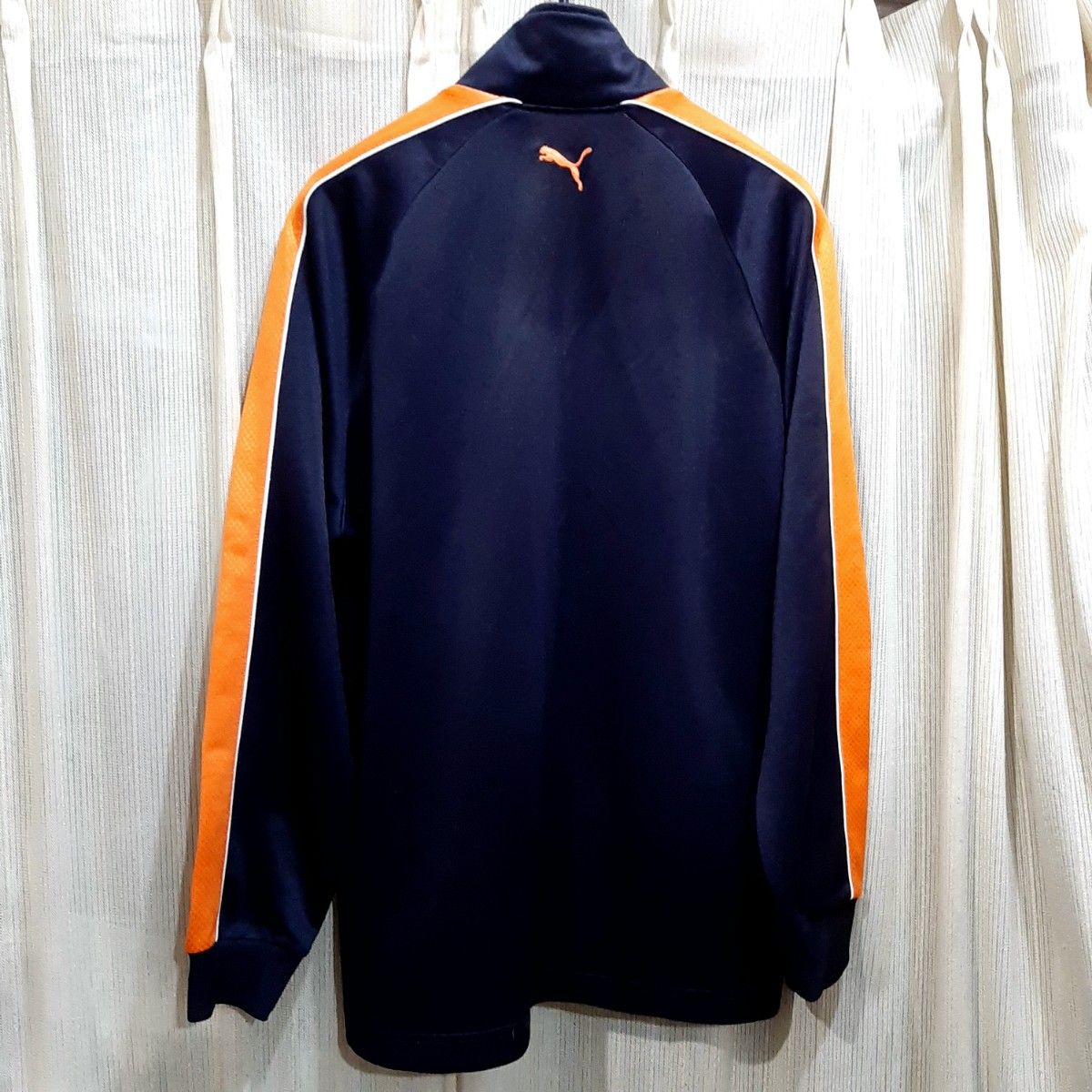PUMA ジャージ 上下 セットアップ メンズL ブラック オレンジ