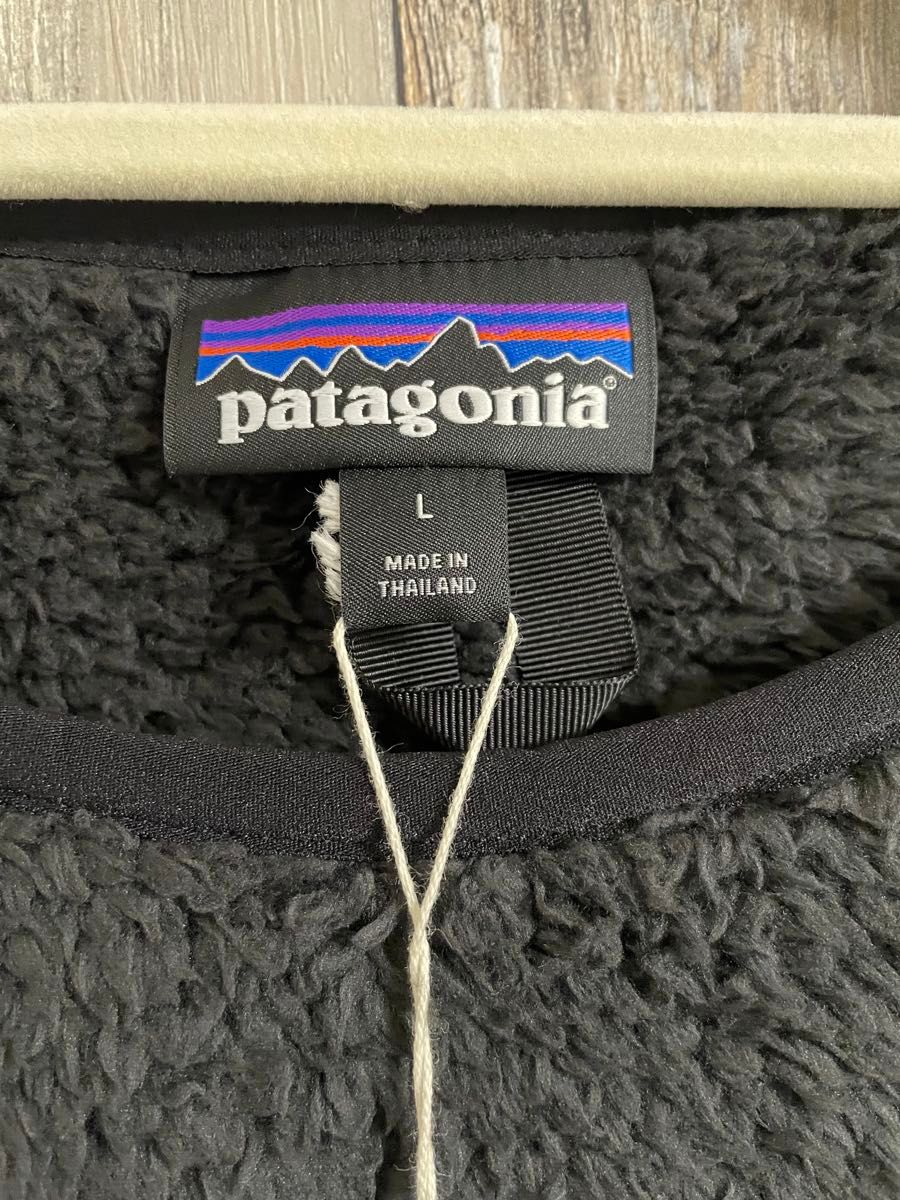 パタゴニア 国内正規品 メンズL ブラック ロスガトスクルー 黒｜Yahoo