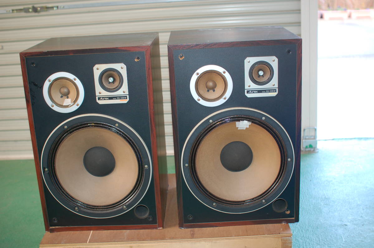 Aurex SS-335W Showa Retro Vintage 38cm woofer Tokyo Shibaura