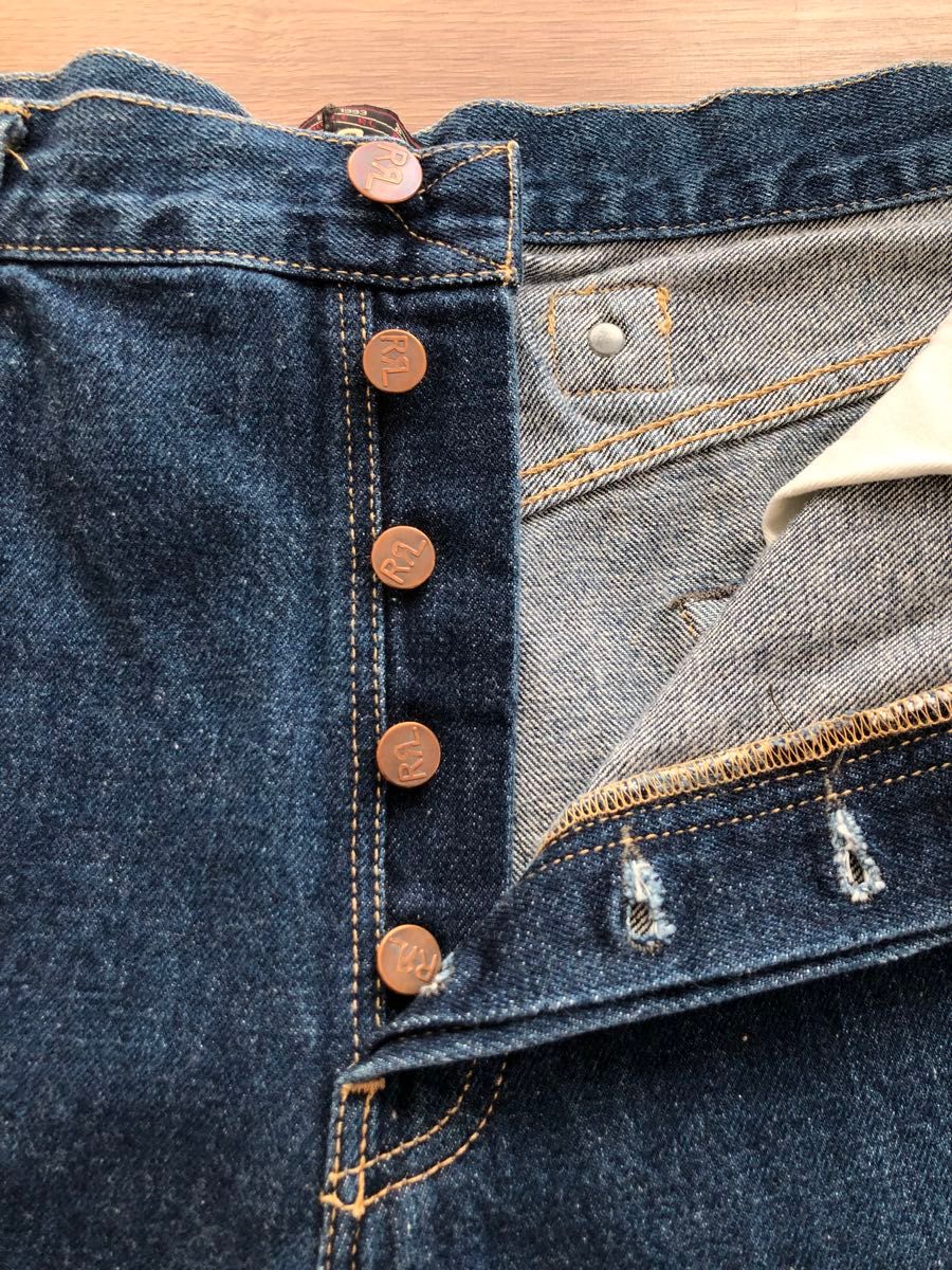 RRL ラルフローレン ダブルアールエル 三ツ星 デニム90s 希少 激レア