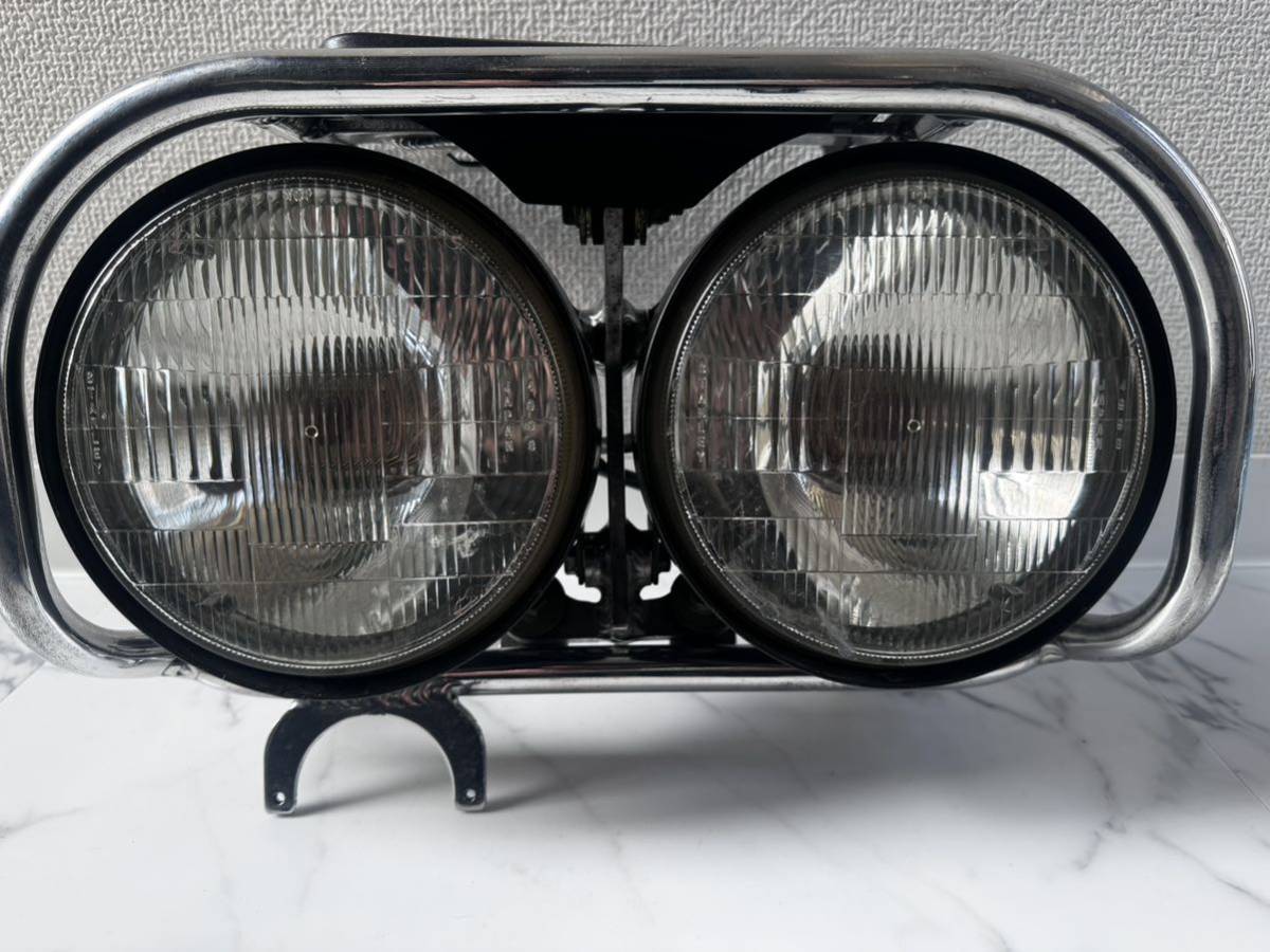 XLR250 バハ BAJA 純正ライト ケース ヘッドライトガード アルミステー