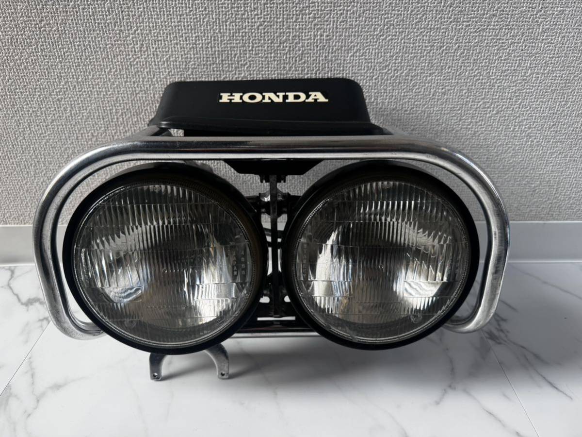 XLR250 バハ BAJA 純正ライト ケース ヘッドライトガード アルミステー