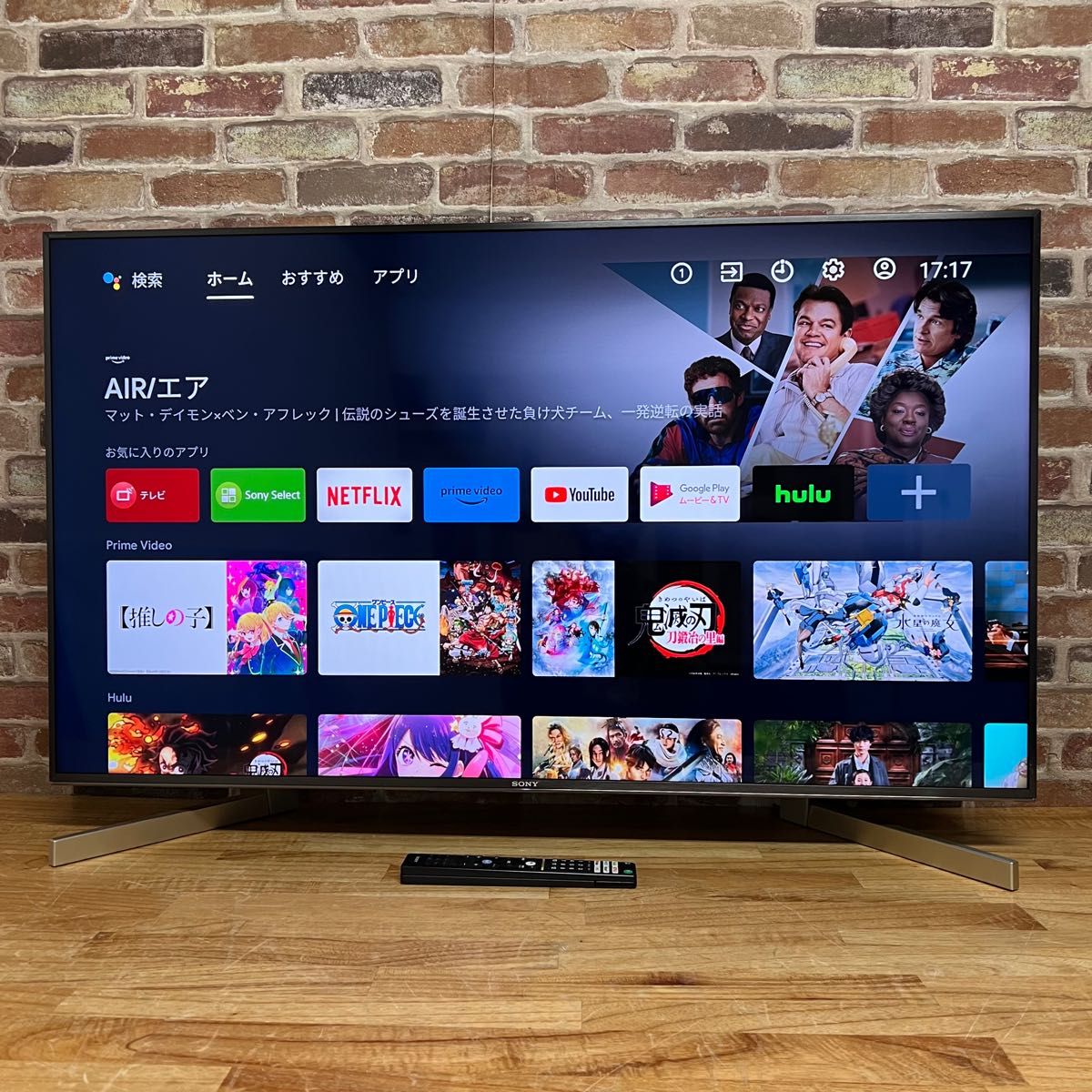 ソニー 49インチ 4K 液晶テレビ ブラビア KJ-49X9500G 4Kチューナー