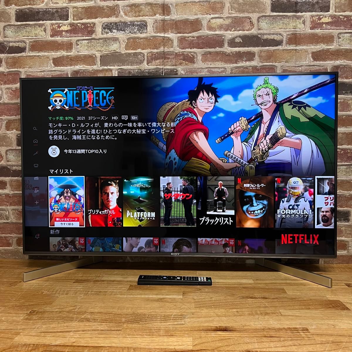 ソニー 49インチ 4K 液晶テレビ ブラビア KJ-49X9500G 4Kチューナー