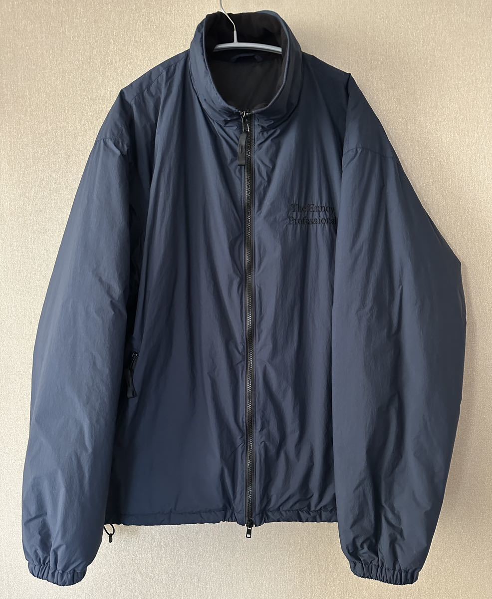 ENNOY NYLON PADDED JACKET DRESS BLUE 22AW エンノイ スタイリスト
