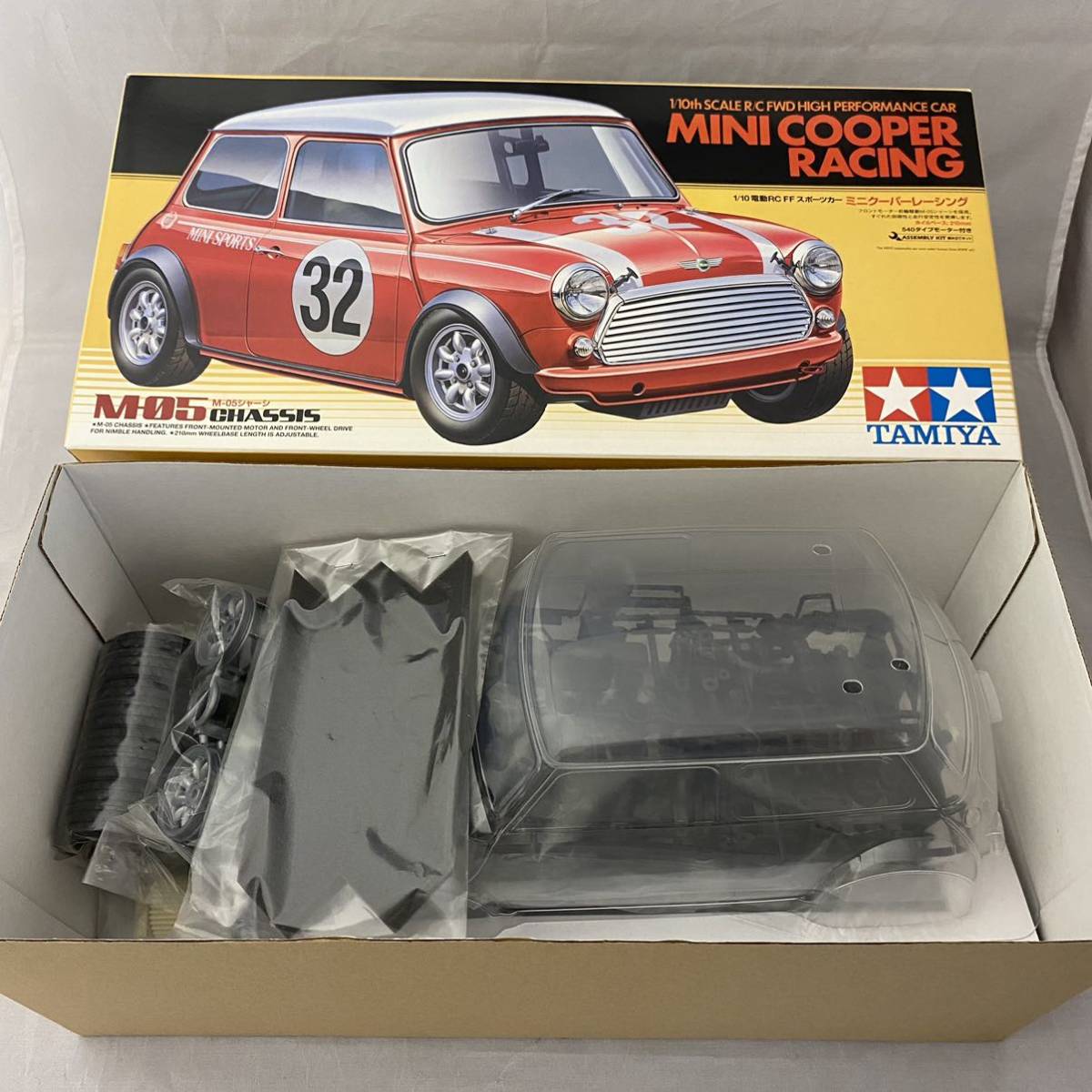 タミヤ 1/10 RC ミニクーパーレーシング M-05シャーシ /58438/ 未