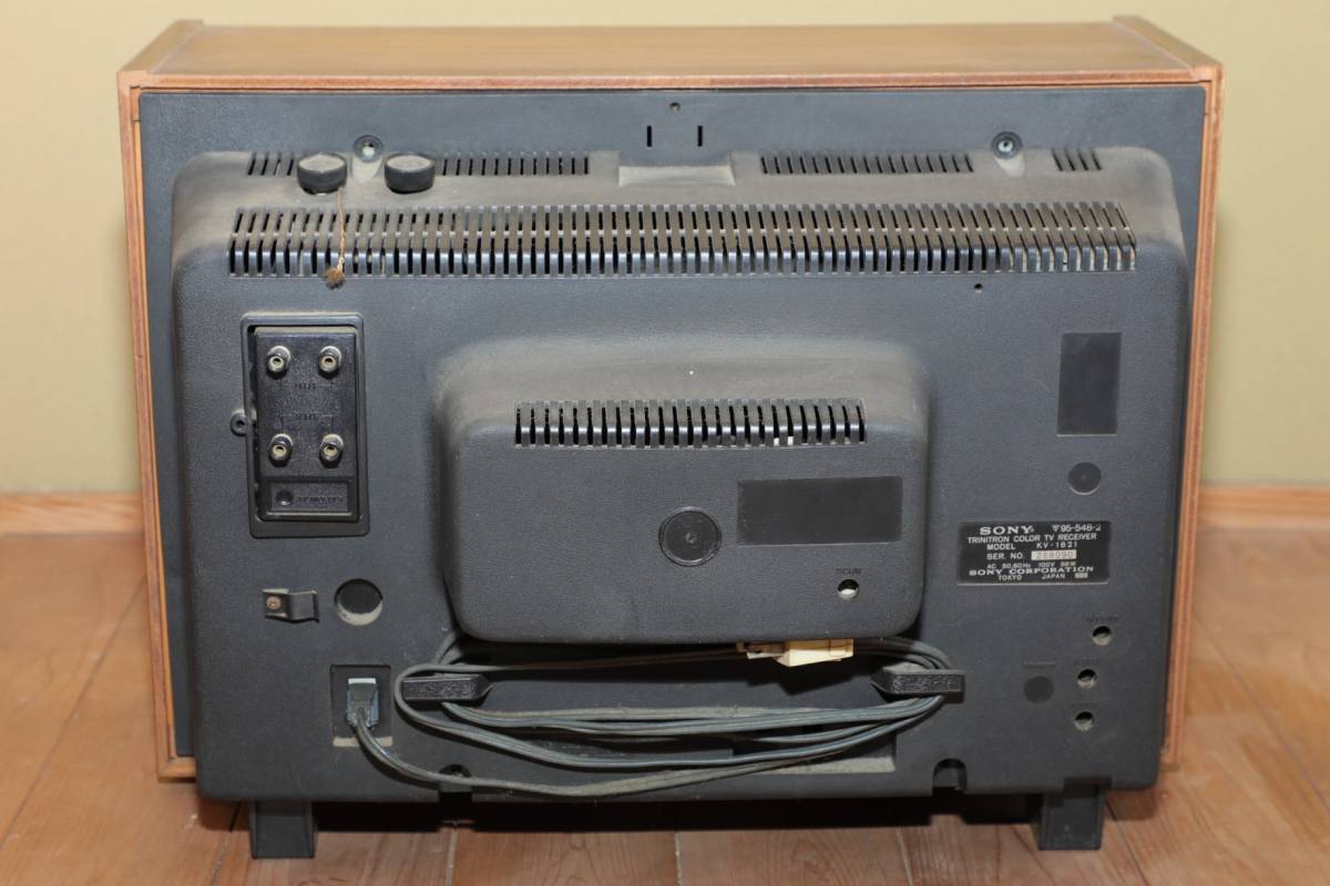 SONY ブラウン管 カラーテレビ KV-1621 トリニトロン 不動 の商品詳細