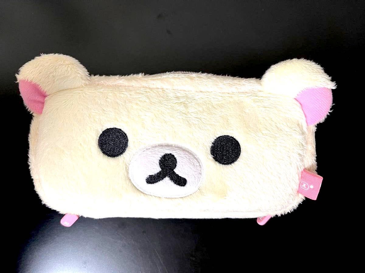 コリラックマポーチ 未使用品 ペンケース 小物入れぬいぐるみ