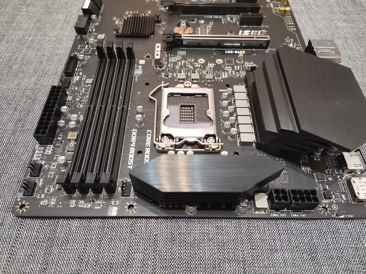 MSI マザーボード Z590-S01 インテル11世代CPU対応 念のためジャンク