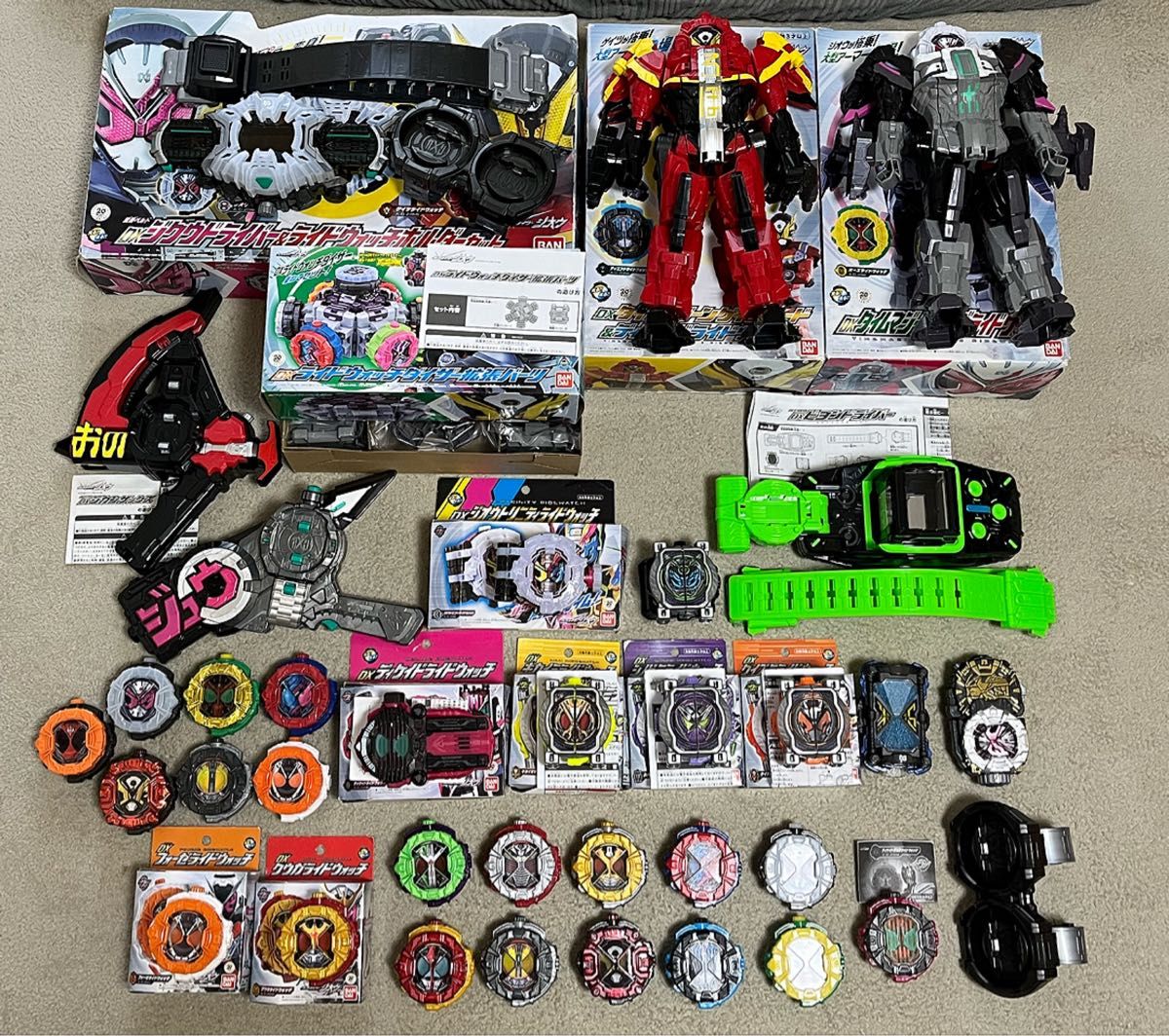 新着！断捨離まとめ売り 仮面ライダー変身ベルトset 新着！断捨離
