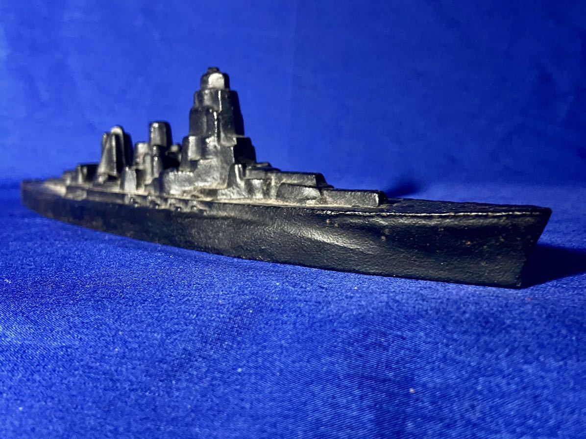 Yahoo!オークション - 希少 実物艦材使用 戦艦陸奥 引き揚げ記念文鎮