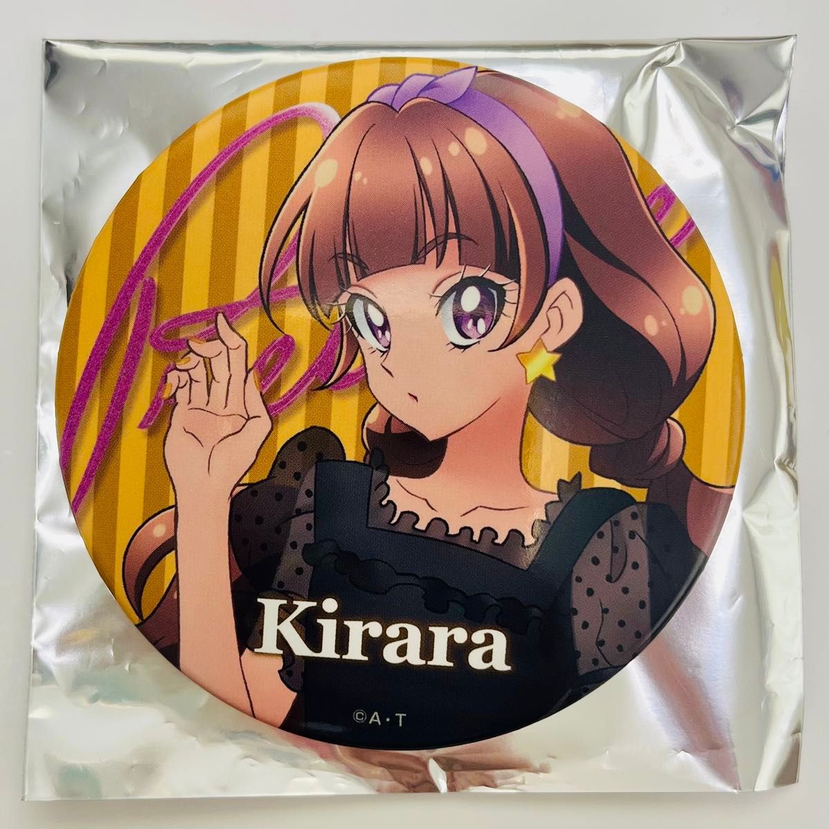 プロダクションプリキュア 缶バッジ 天ノ川きらら キュアトゥインクル