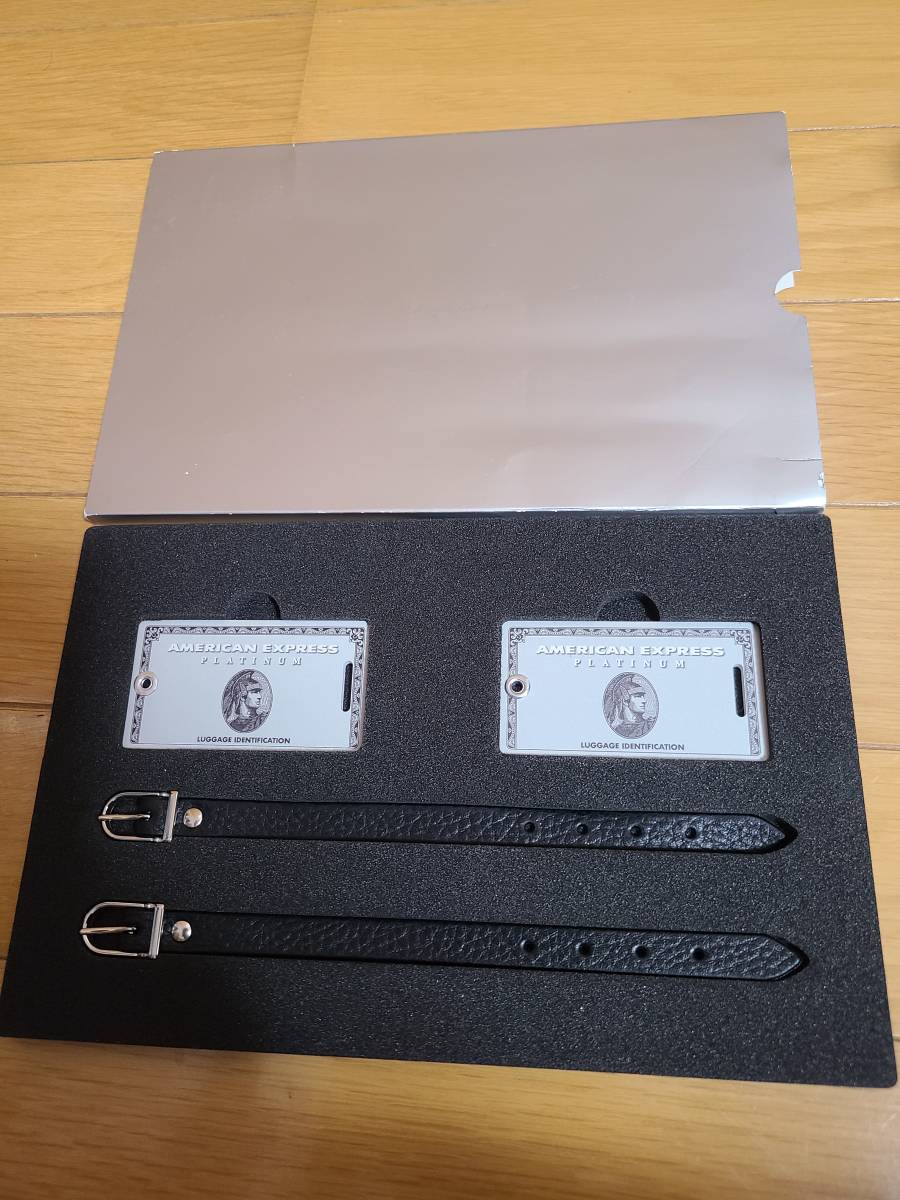 Yahoo!オークション - 未使用 AMEX プラチナカード ラゲージタグ ラゲ