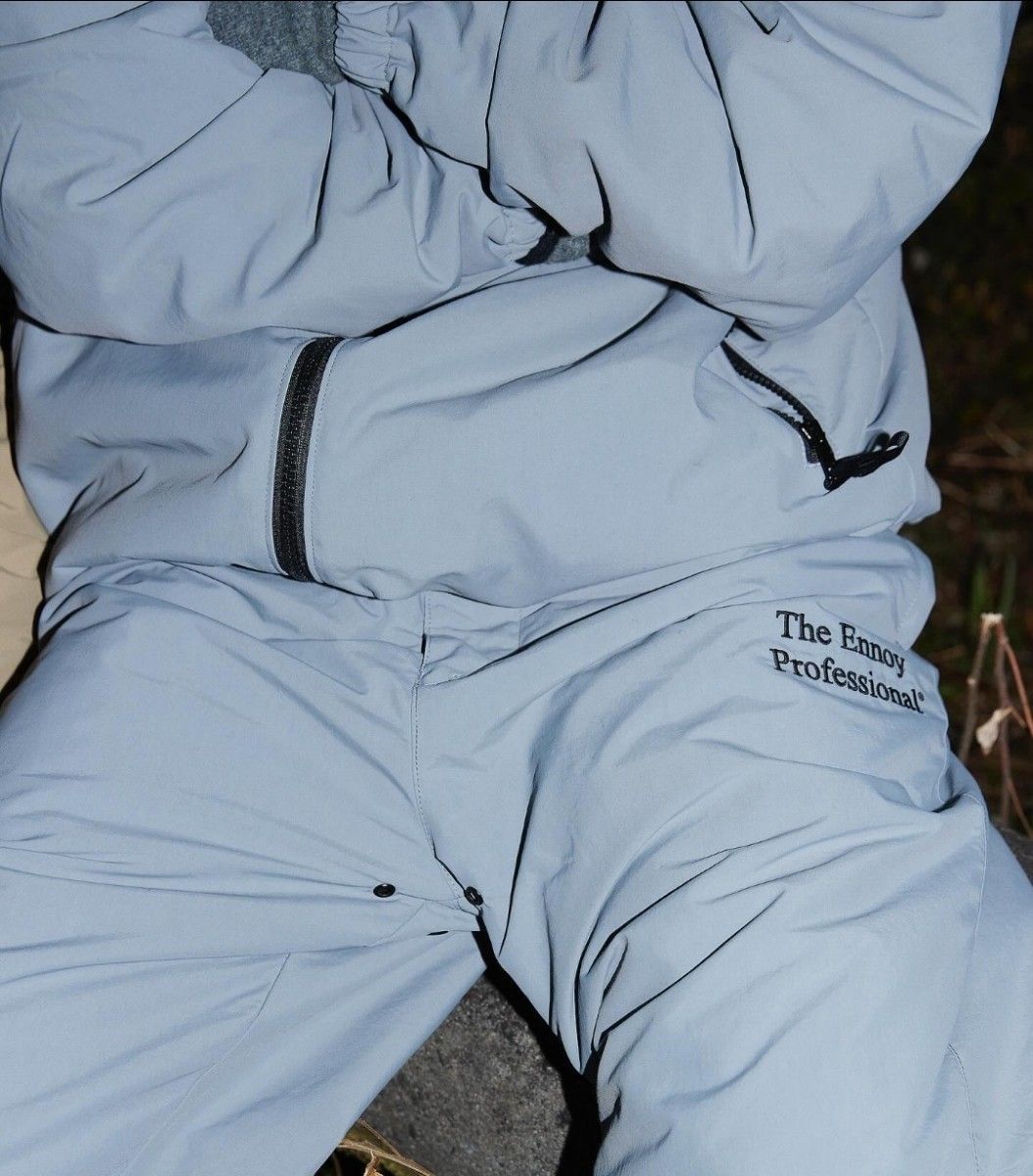 ennoy NYLON PADDED (Frost Gray) XLサイズ エンノイ スタイリスト私物