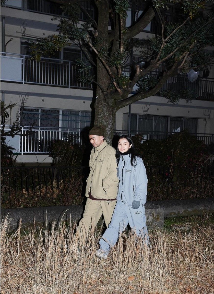 ennoy NYLON PADDED (Frost Gray) XLサイズ エンノイ スタイリスト私物