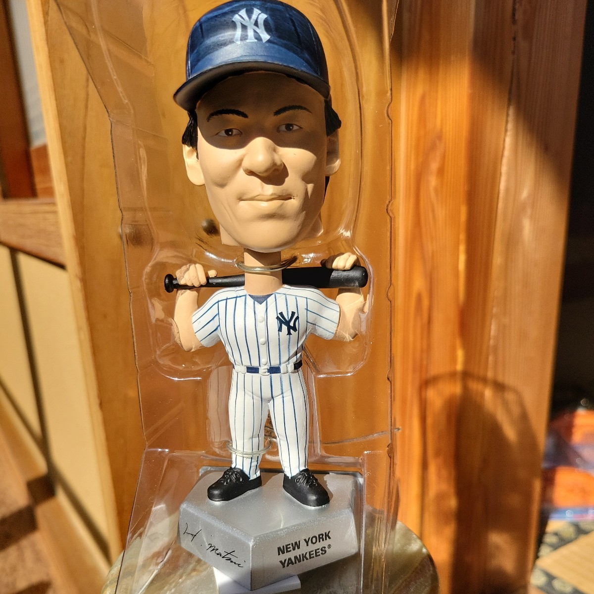 Yahoo!オークション - フィギュア 松井秀喜 ボブルヘッド