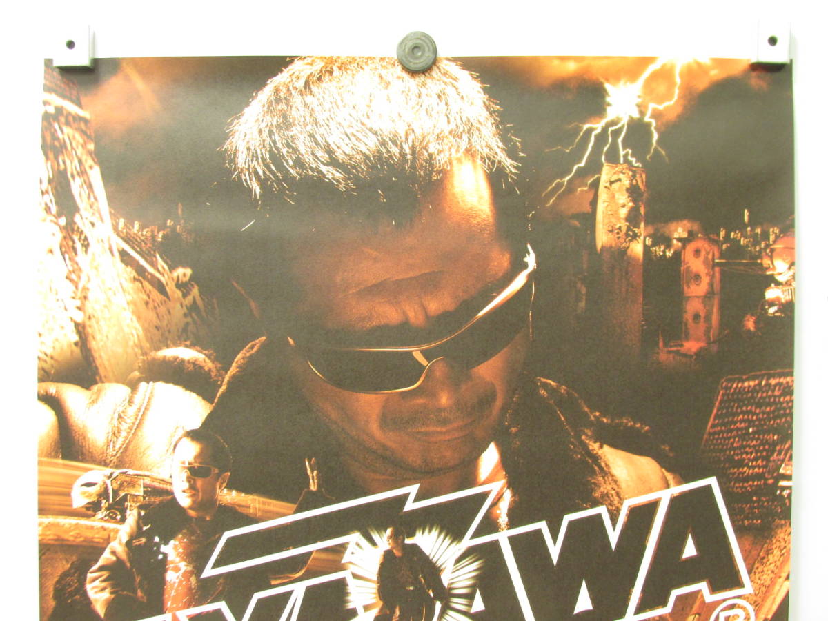 Yahoo!オークション - 52「矢沢永吉 アメリカツアー2000 告知ポスター