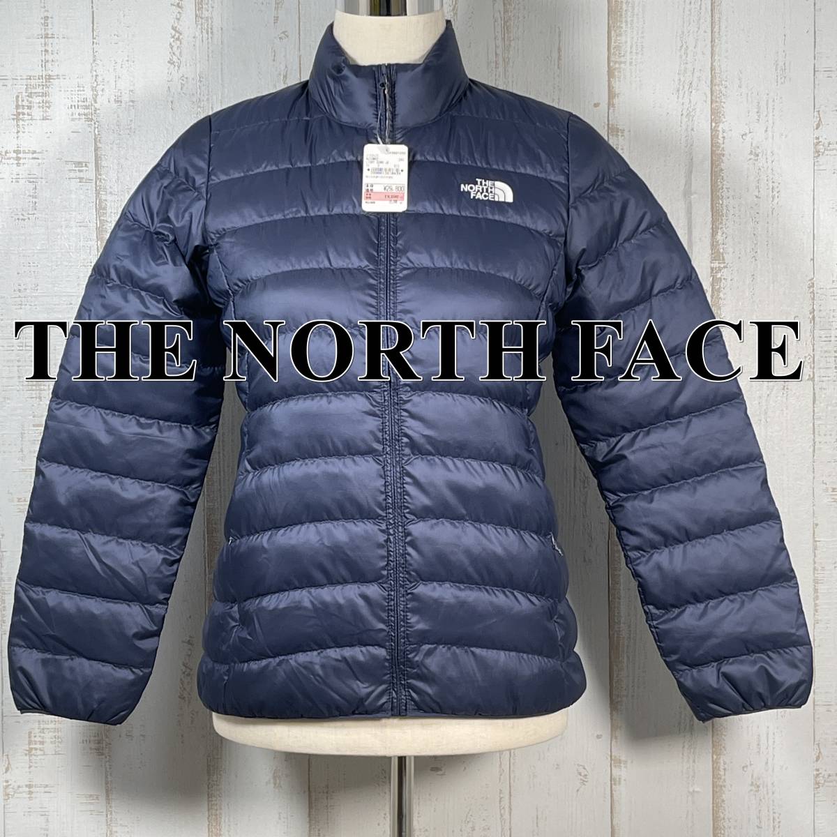 未使用品】THENORTHFACE ノースフェイス ダウンジャケット 刺繍ロゴ