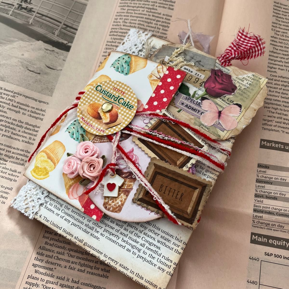 E) 雑記帳 ジャンクジャーナル お菓子 ハンドメイド｜Yahoo!フリマ