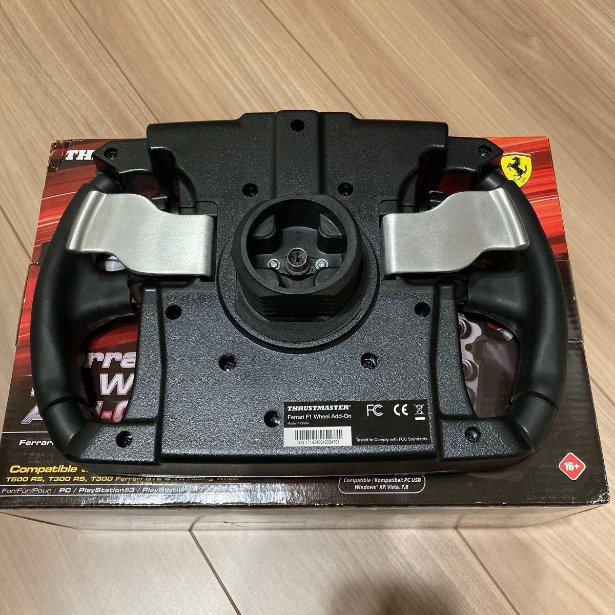 スラストマスター フェラーリ ステアリング ハンコン F1 WHEEL Add-On