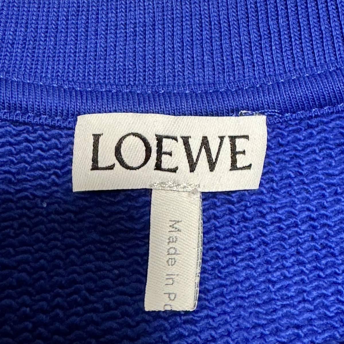 未使タグ付き LOEWE ロエベ アナグラム ロゴ刺繍 スウェット メンズ