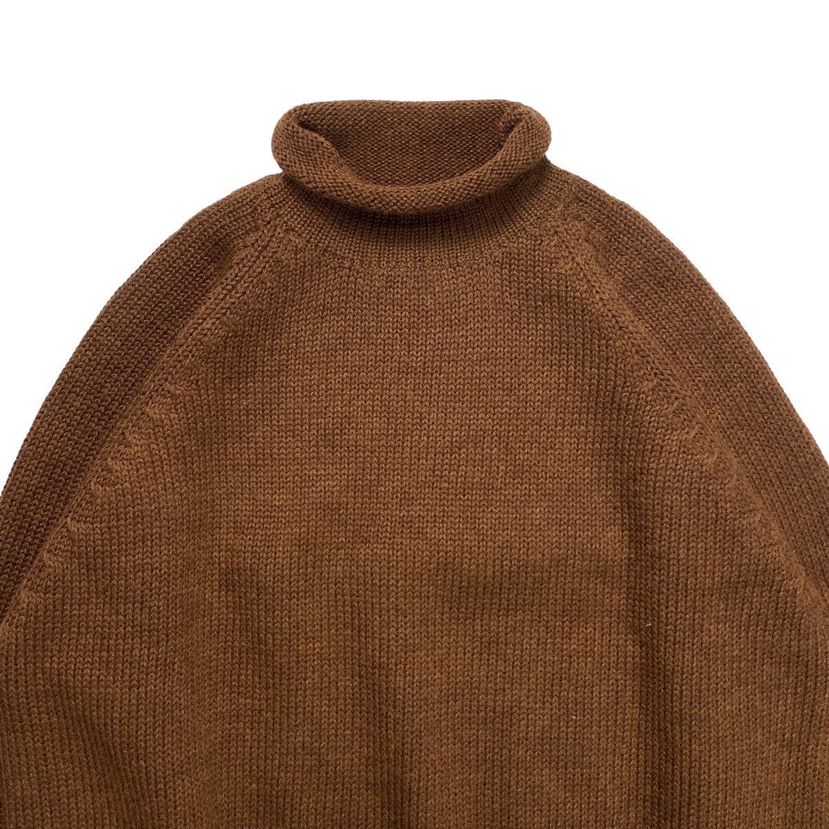 名作 90s 巨人タグ J CREW ジェイクルー ロールネック ニット ウール