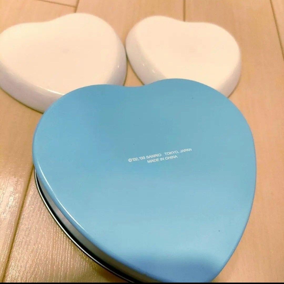 シナモン シナモロール 平成レトロ 皿 陶器 缶ケース 2003年 サンリオ