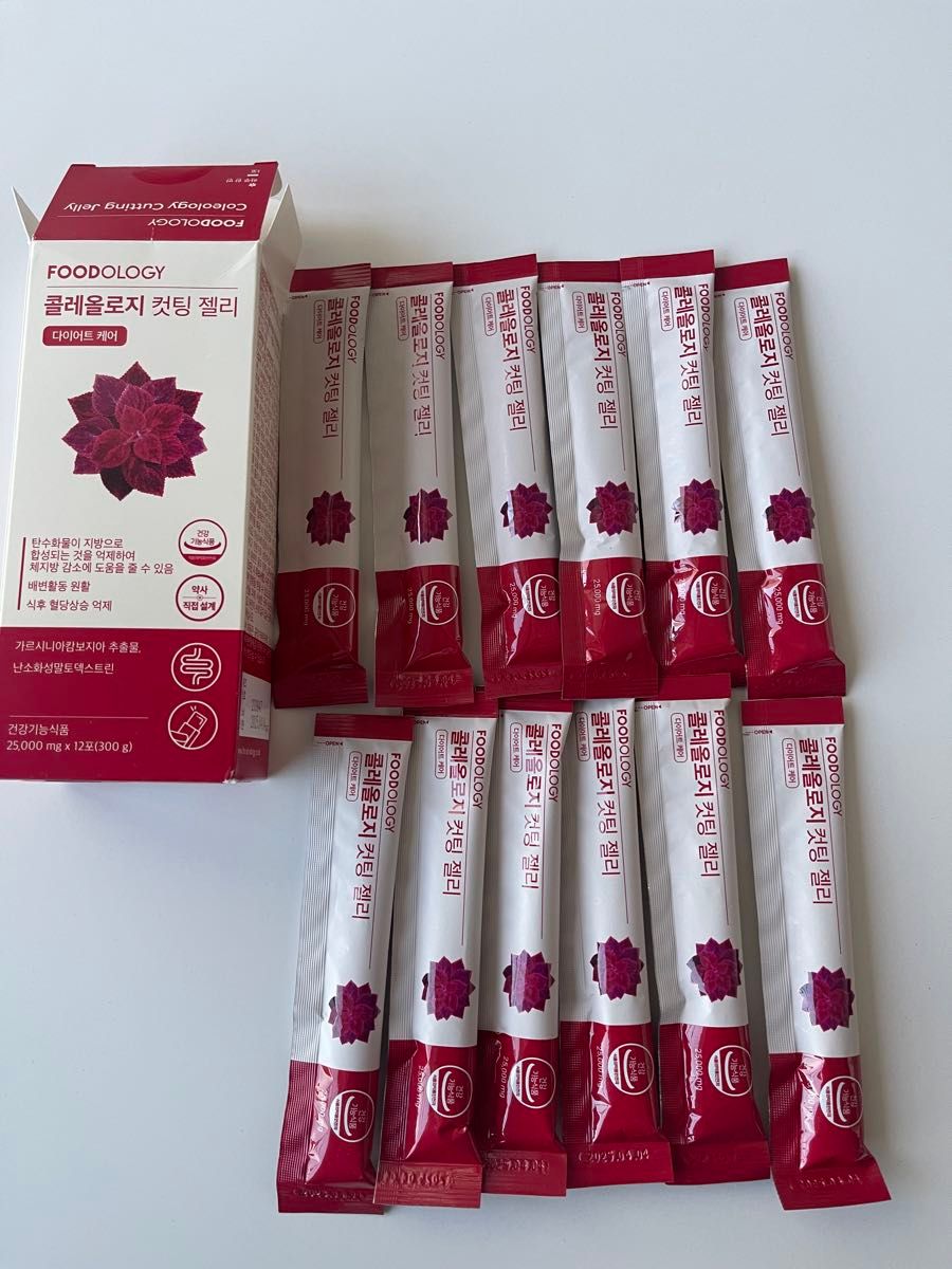 FOODOLOGY フードオロジー コレオロジー カットゼリー 1箱（12包