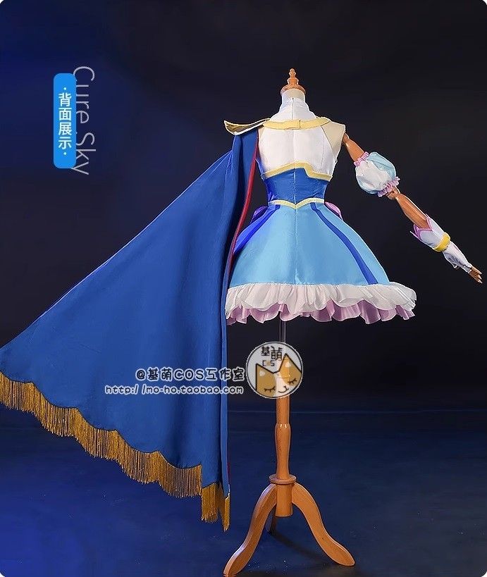 ひろがるスカイ プリキュア キュアスカイ コスプレ ブーツ・ウィッグ