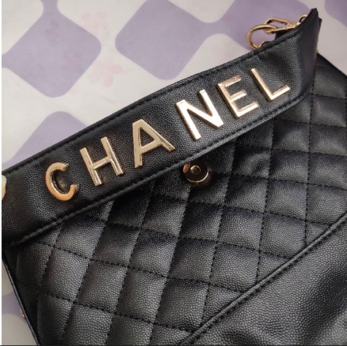 未使用 超希少レア CHANEL ノベルティ ココマーク キルティング