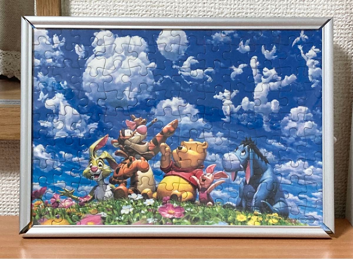 ジグソーパズル 完成品 くまのプーさん フレーム付き｜Yahoo!フリマ