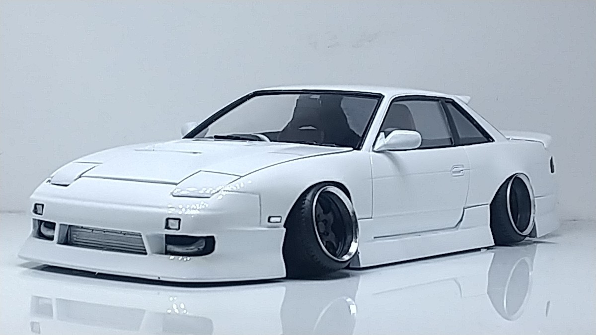 Yahoo!オークション - プラモデル 1/24 アオシマ s13 シルビア 改 ワン