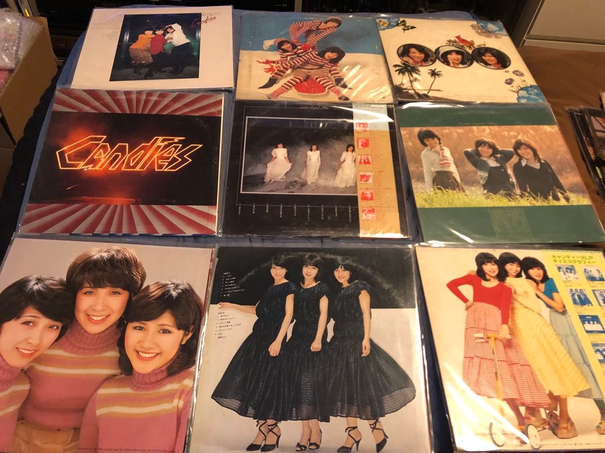キャンディーズ 貴重コレクション アナログLPレコード／LD／DVD