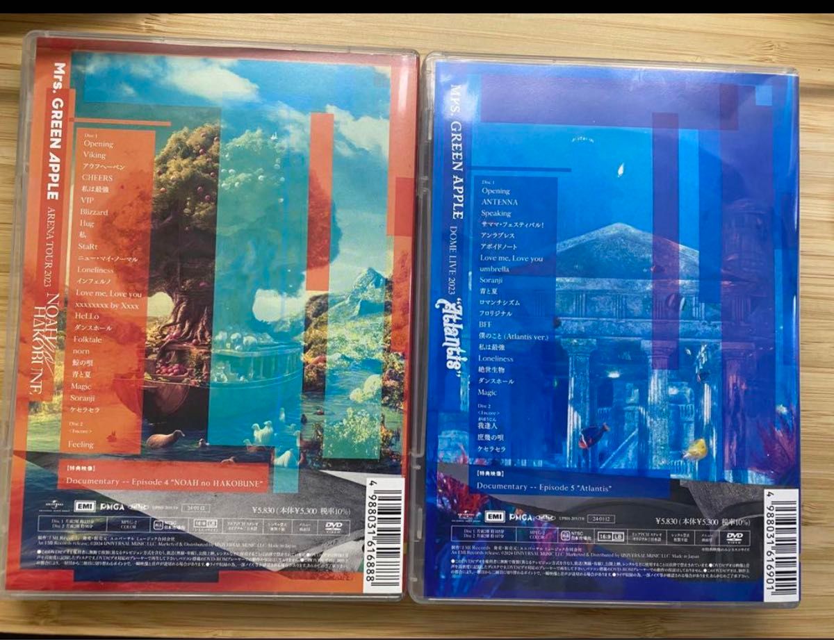 Mrs GREEN APPLE ノアの方舟 Atlantis DVD｜Yahoo!フリマ（旧PayPay