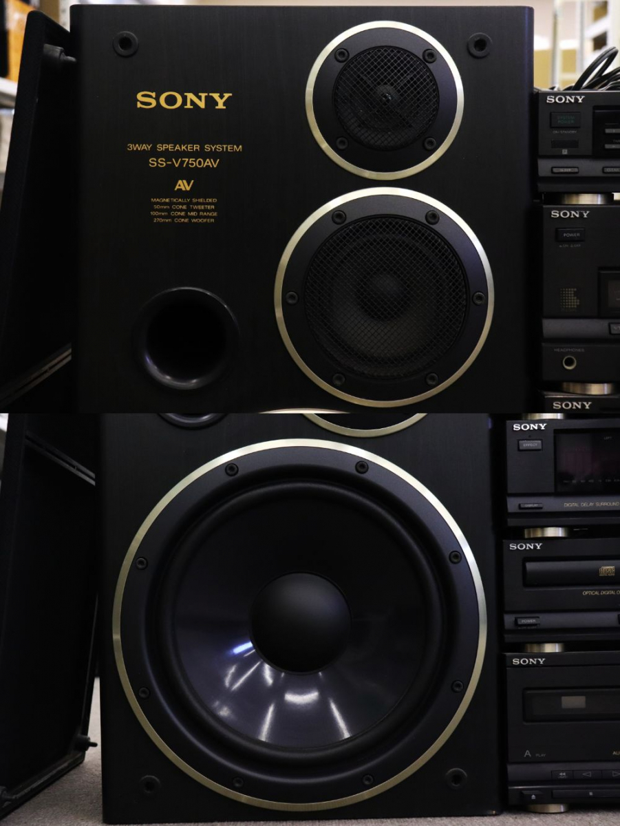 ラジオ・コンポ SONY SS-V750AV ラジオ・コンポ SONY SS-V750AV ラジオ